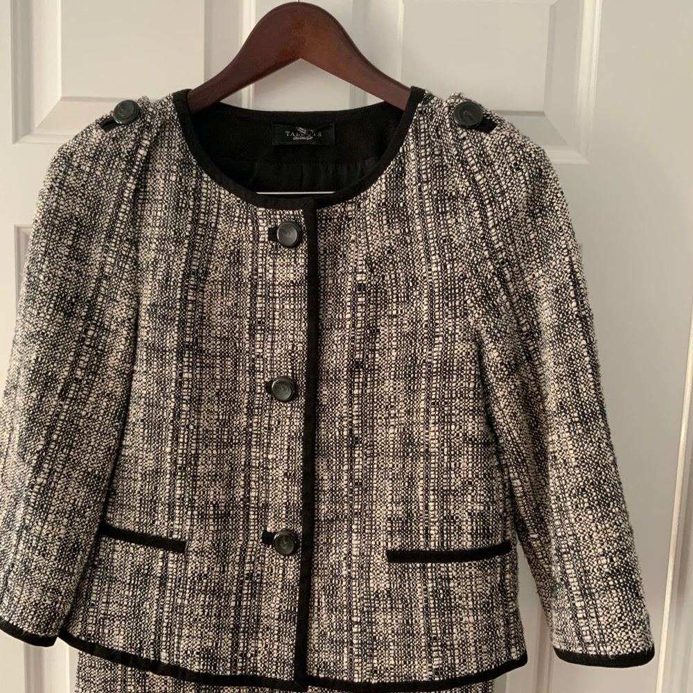 Talbots skirt suit
